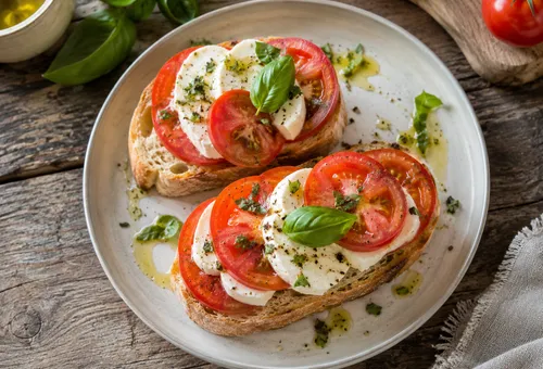 Tomate-Mozzarella-Ciabatta, schnelles Rezept in 10 Minuten